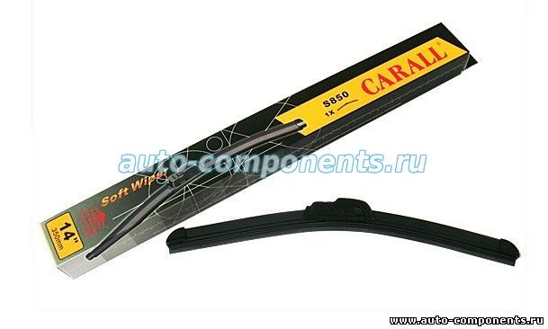 Бескаркасные щетки Carall