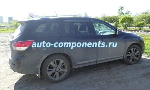 Nissan Pathfinder Установка сигнализации