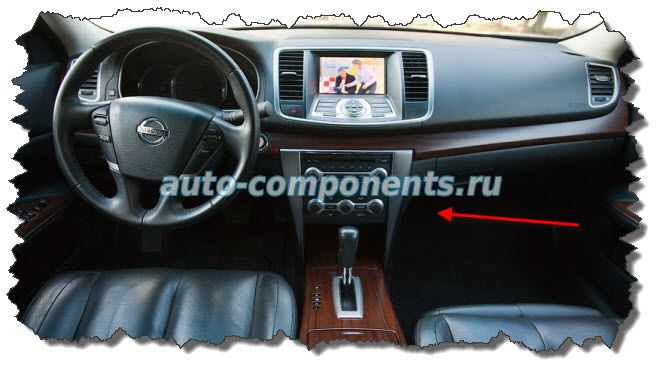 замена салонного фильтра ниссан теана j31 правый руль